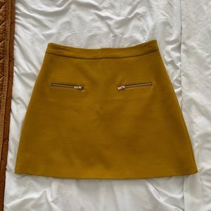 ZARA Mini A-Line Skirt